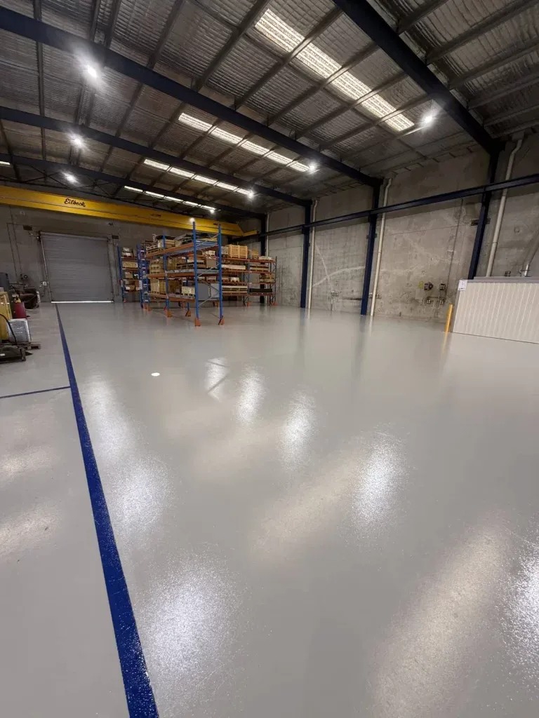 Epoxy for warehouses