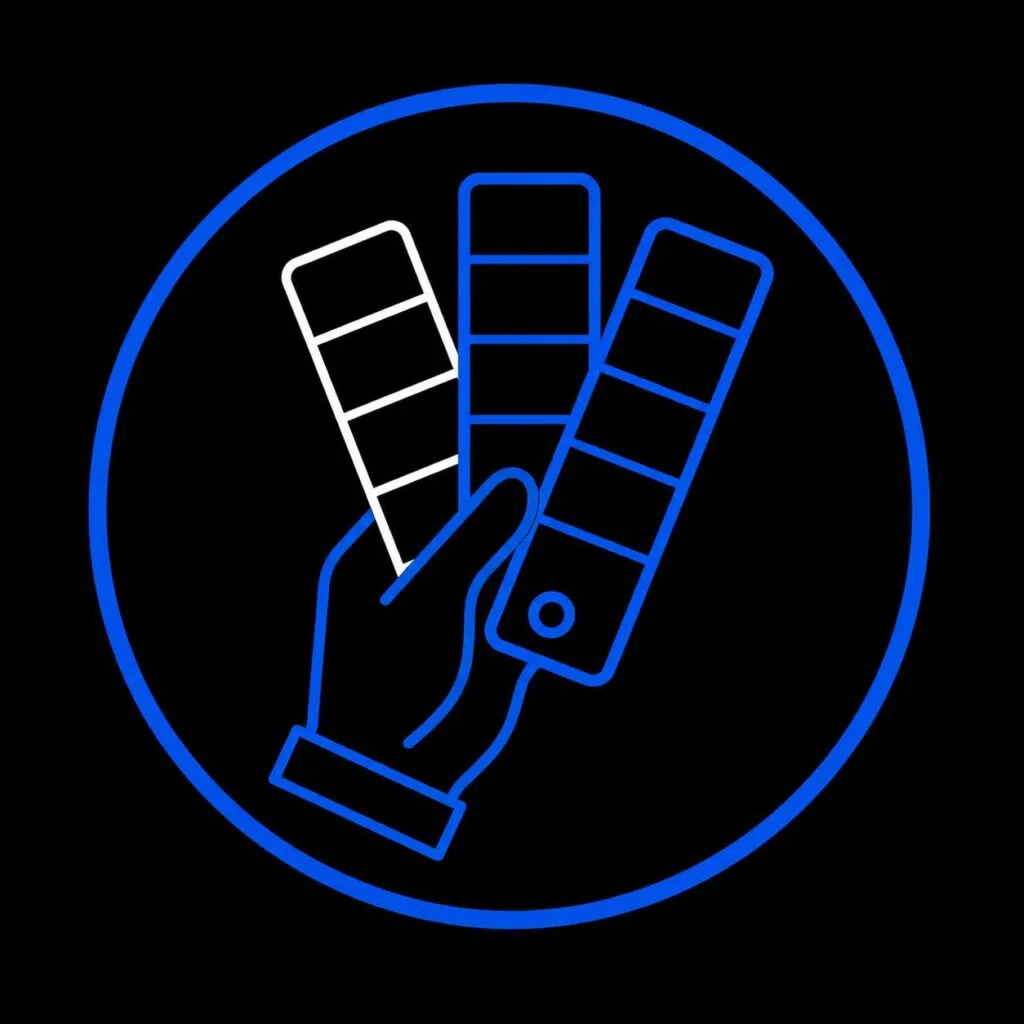 40+ colour choices