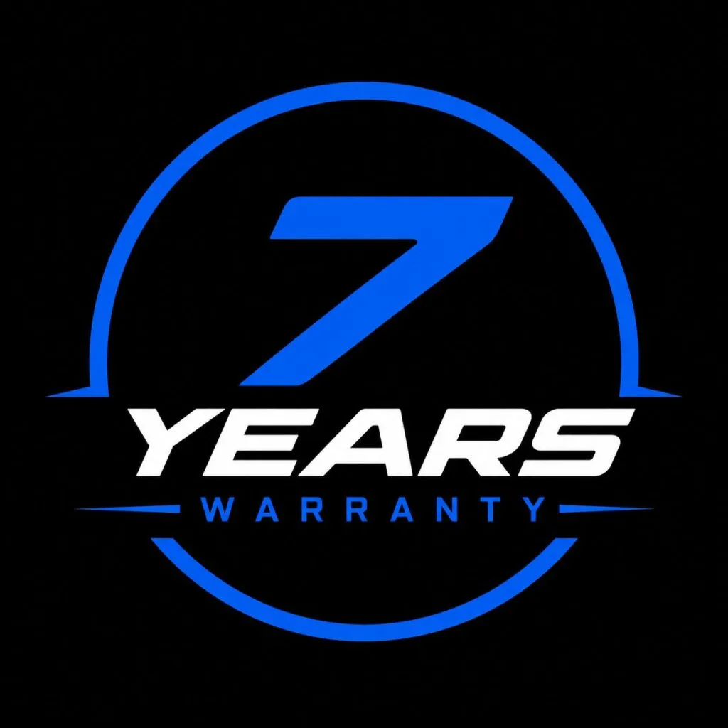 7 year product warranty