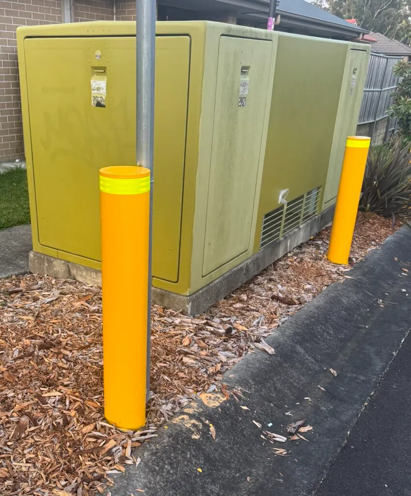 Wheel stops, ramps and bollards