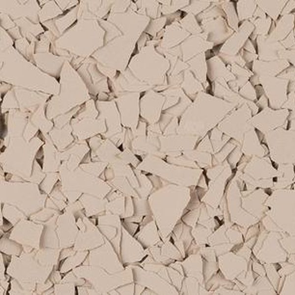 BEIGE flake epoxy floor colour