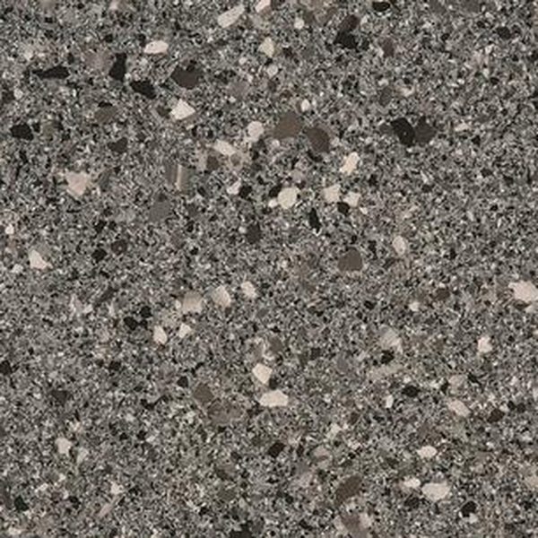 BLACK STONE flake epoxy floor on Black base coat