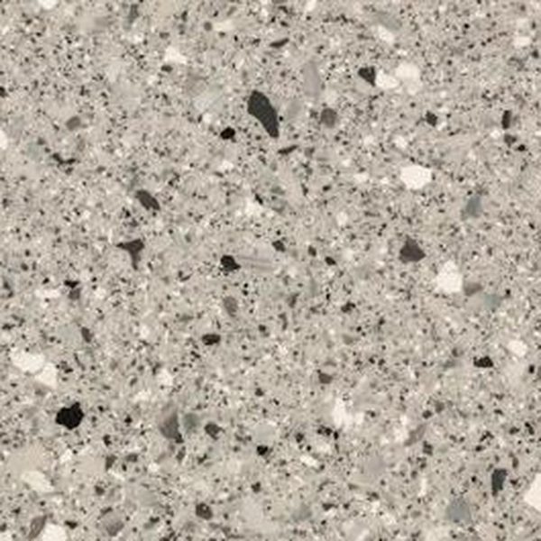 GEM STONE flake epoxy floor on Lightbox Grey base coat