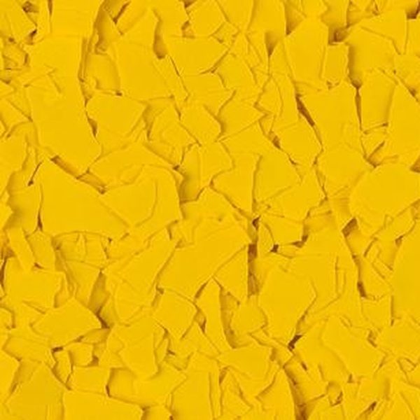YELLOW flake epoxy floor colour